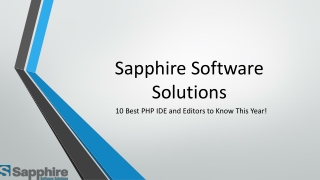 10 Best PHP IDE and Editors to Know This Year!