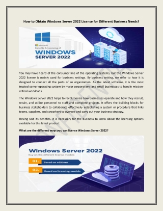 License Windows Server 2022 Download from DirectDeals