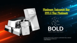 Platinum Valcambi Bar