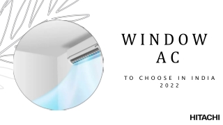 Top Window Ac to Choose In India 2022