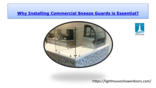 Why Installing Commercial Sneeze Guards is Essential