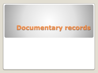 2 Documentary records