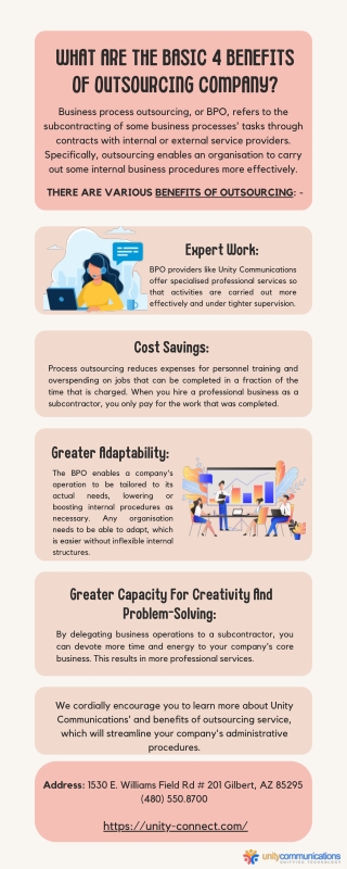 What Are The Basic 4 Benefits Of Outsourcing Company?