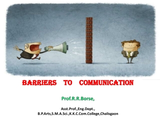 barriers to communication