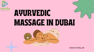 Best ayurvedic massage center in Dubai.
