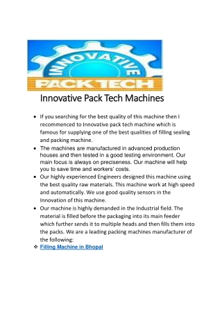 Innovative Pack Tech Machines 4