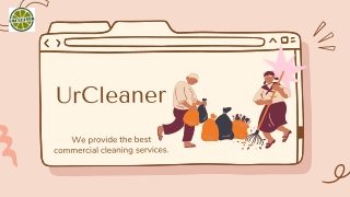 Commercial Cleaning Services In Sydney By UrCleaner