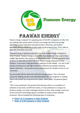 Paawan energy 4