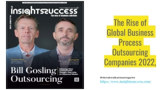 The Rise of Global Business Process Outsourcing Companies 2022