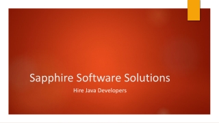 Hire Java Developers In India, USA | Hire Java Programmer