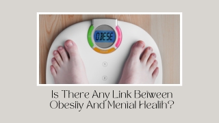 Is There Any Link Between Obesity And Mental Health