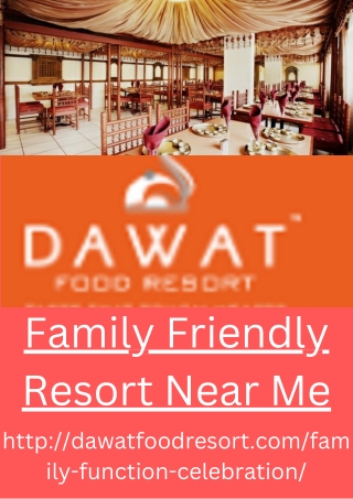 Family Friendly Resort Near Me