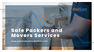 DealKare Safe Packers and Movers Services In Crossings Republik