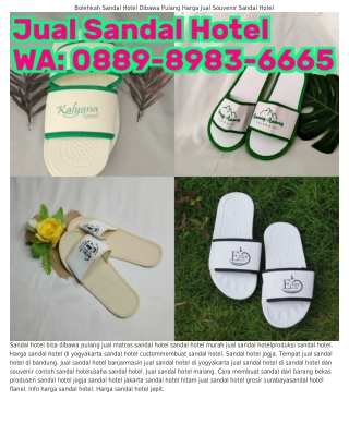 O88ᑫ_8ᑫ8З_6665 (WA) Sandal Hotel Mendong Nama Sandal Hotel