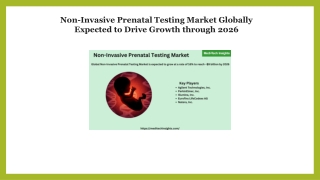 Non-Invasive Prenatal Testing Market Size, Share, Outlook and Forecast to 2026