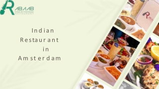 Rabaab - Best Indian Restaurant In Amsterdam