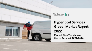 Hyperlocal Services Market - Growth, Strategy Analysis, And Forecast 2031