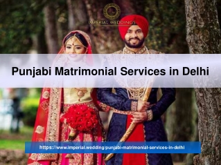 Punjabi Matrimonial Services in Delhi