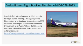 Avelo Airlines Flight Booking Number  1-866-579-8033