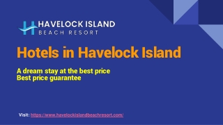 Hotels in Havelock Island