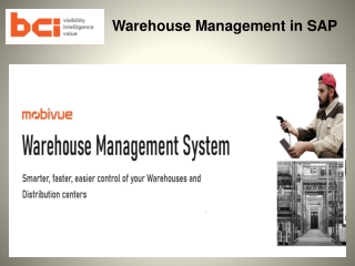 Warehouse Management in SAP - Bar Code India