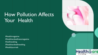 How Pollution Affects Your Health | HCE