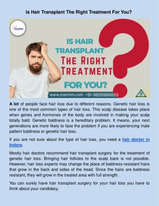 Is Hair Transplant The Right Treatment For You_.docx