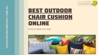 Best Outdoor Chair Cushion Online