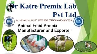 Dr Katre Premix Lab Pvt Ltd