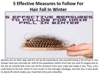 The Best Ways to Prevent Winter Hair Loss