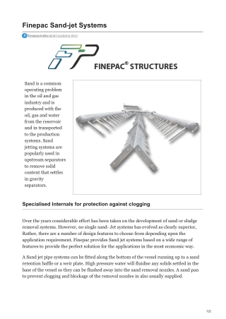 finepacindia.in-Finepac Sand-jet Systems