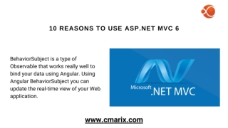 10 Reasons to use ASP.NET MVC 6