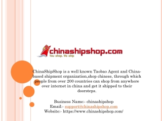 Shop for me