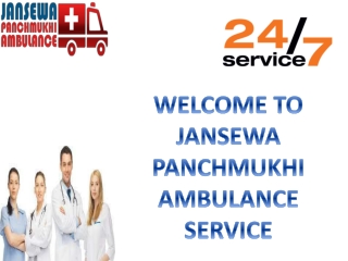 Jansewa Panchmukhi Ambulance Service in Mangolpuri and Janakpuri is Playing an Important Role in Evacuation Sector