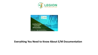 Everything You Need to Know About EM Documentation