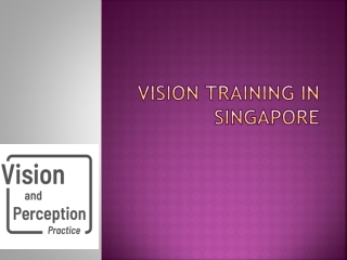 Vision training in Singapore