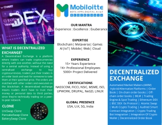 Decentralized Crypto Exchange Platform Development