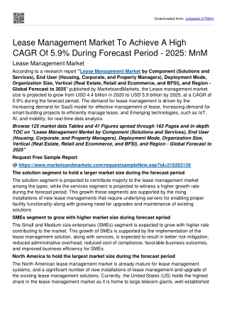 Lease Management Market Size To Reach USD 5.9 billion By 2026 | New Trends