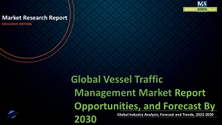 Vessel Traffic Management Market Projected to Garner Significant Revenues by 203