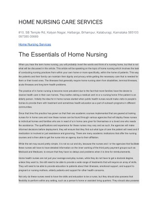 HOME NURSING CARE SERVICES (1)