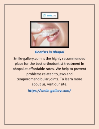 Dentists in Bhopal