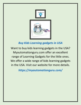 Buy Kids Learning gadgets in USA