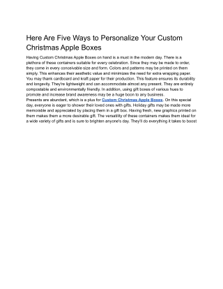 Here Are Five Ways to Personalize Your Custom Christmas Apple Boxes (1)