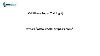 Cell Phone Repair Training Nj Imobilerepairs.com