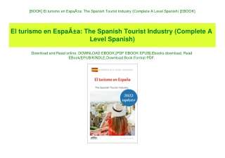 [BOOK] El turismo en EspaÃƒÂ±a The Spanish Tourist Industry (Complete A Level Spanish) [EBOOK]