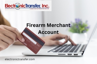 Firearm Merchant Account