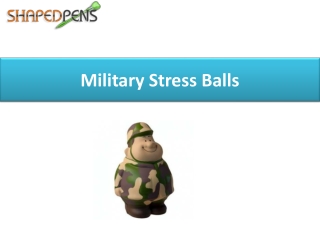 Military Stress Balls