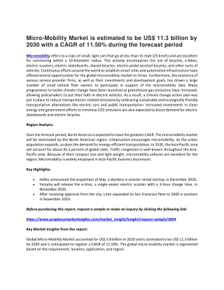 Micro-Mobility Market