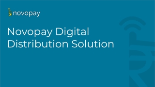 Digital Distribution Capability Deck