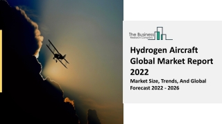 Hydrogen Aircraft Market Scope, Industry Trends And Outlook Report 2031